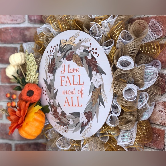 Fall wreath - Picture 3 of 3